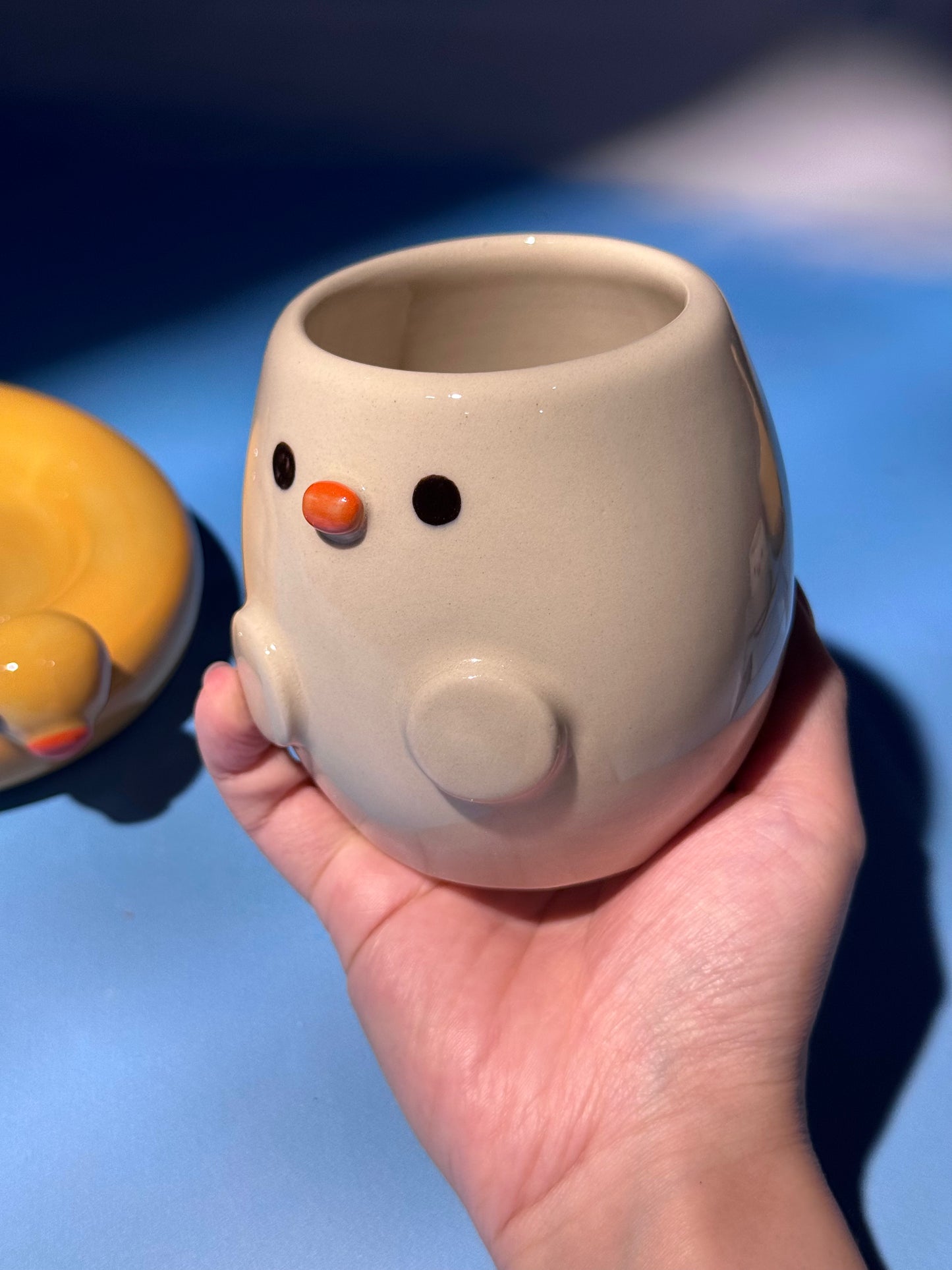DUCKY BOWL + MUG SET 4 (FREE: ducky mini shot glass)