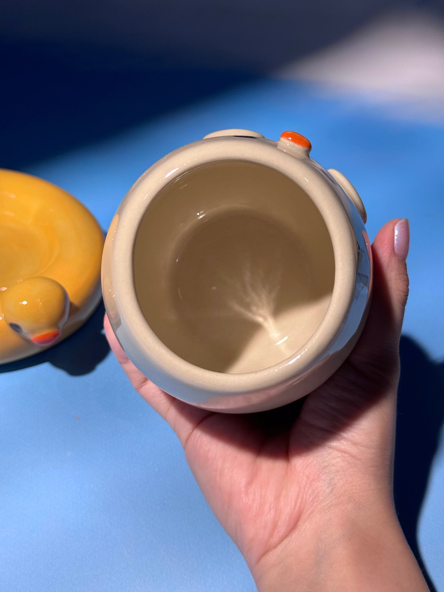 DUCKY BOWL + MUG SET 4 (FREE: ducky mini shot glass)