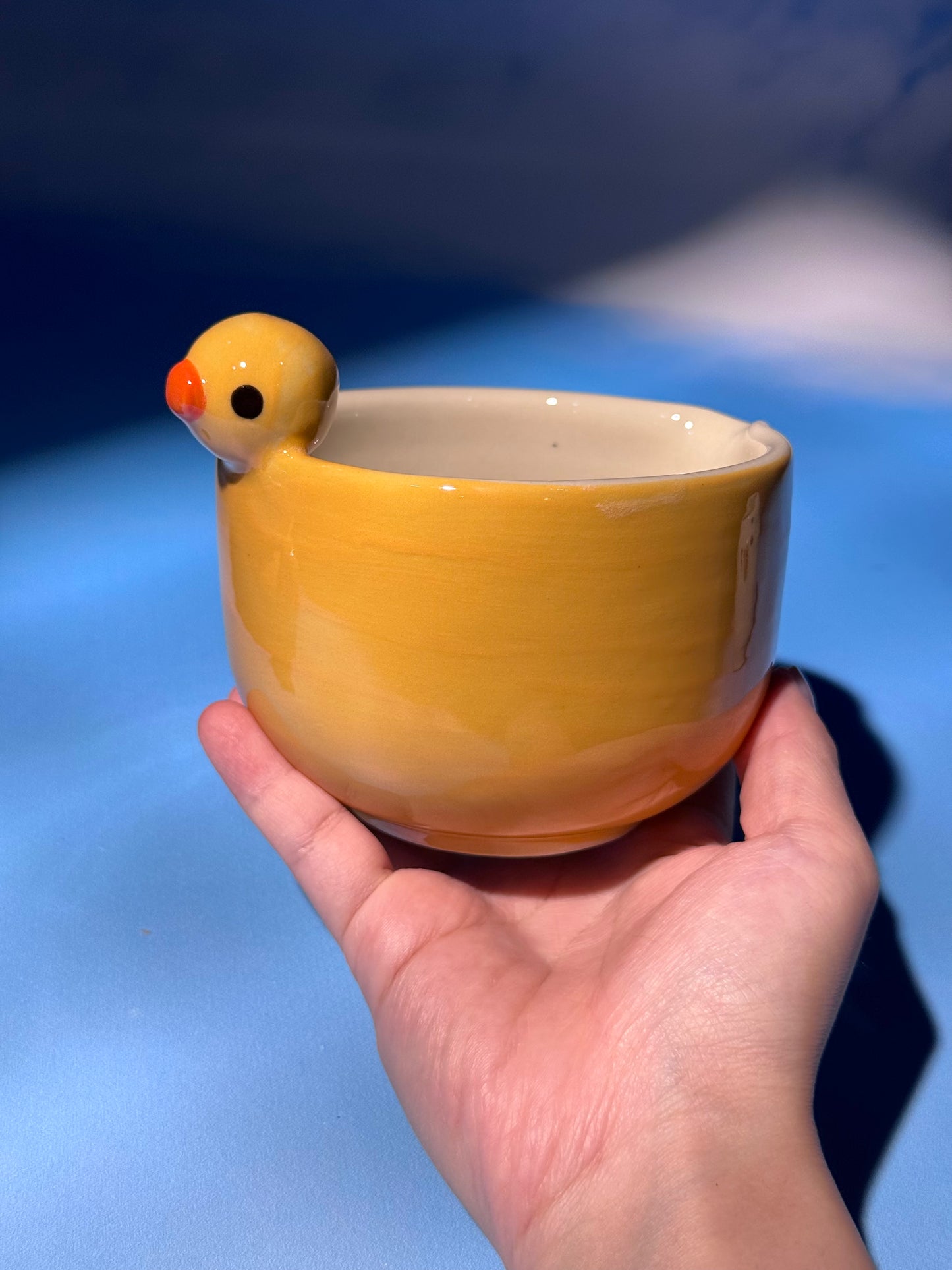 DUCKY BOWL + MUG SET 4 (FREE: ducky mini shot glass)