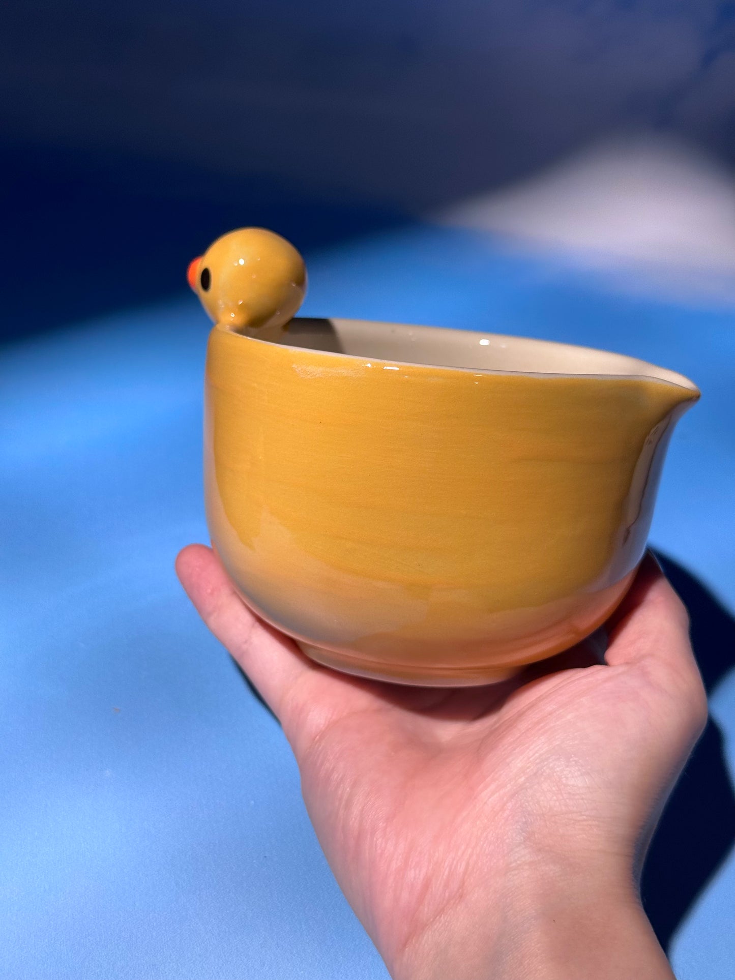 DUCKY BOWL + MUG SET 4 (FREE: ducky mini shot glass)