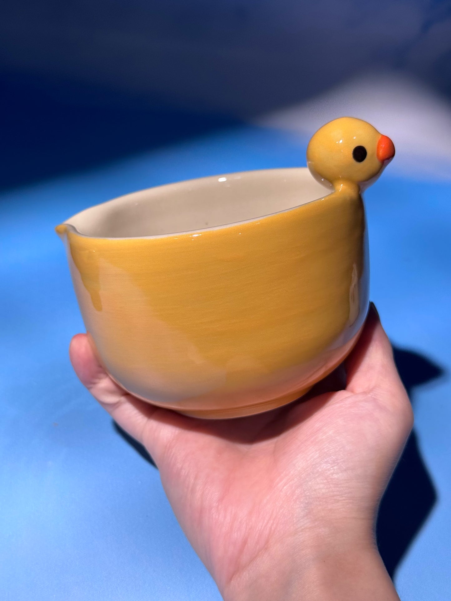 DUCKY BOWL + MUG SET 4 (FREE: ducky mini shot glass)